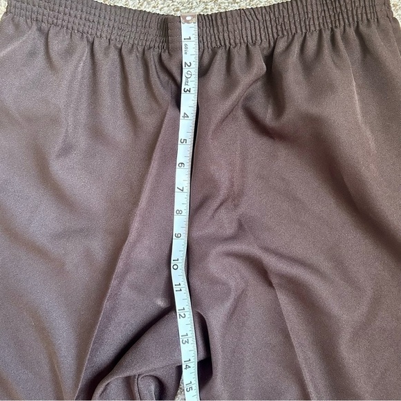🦋 NWT Briggs New York Brown High Waisted Trousers 14 Petite 14P - Picture 7 of 9